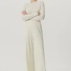 Pantalon palazzo en Laine ultra-douce