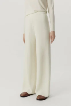 Pantalon palazzo en Laine ultra-douce