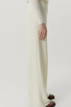 Pantalon palazzo en Laine ultra-douce