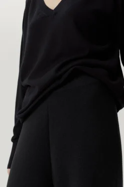 Pantalon palazzo en Laine ultra-douce