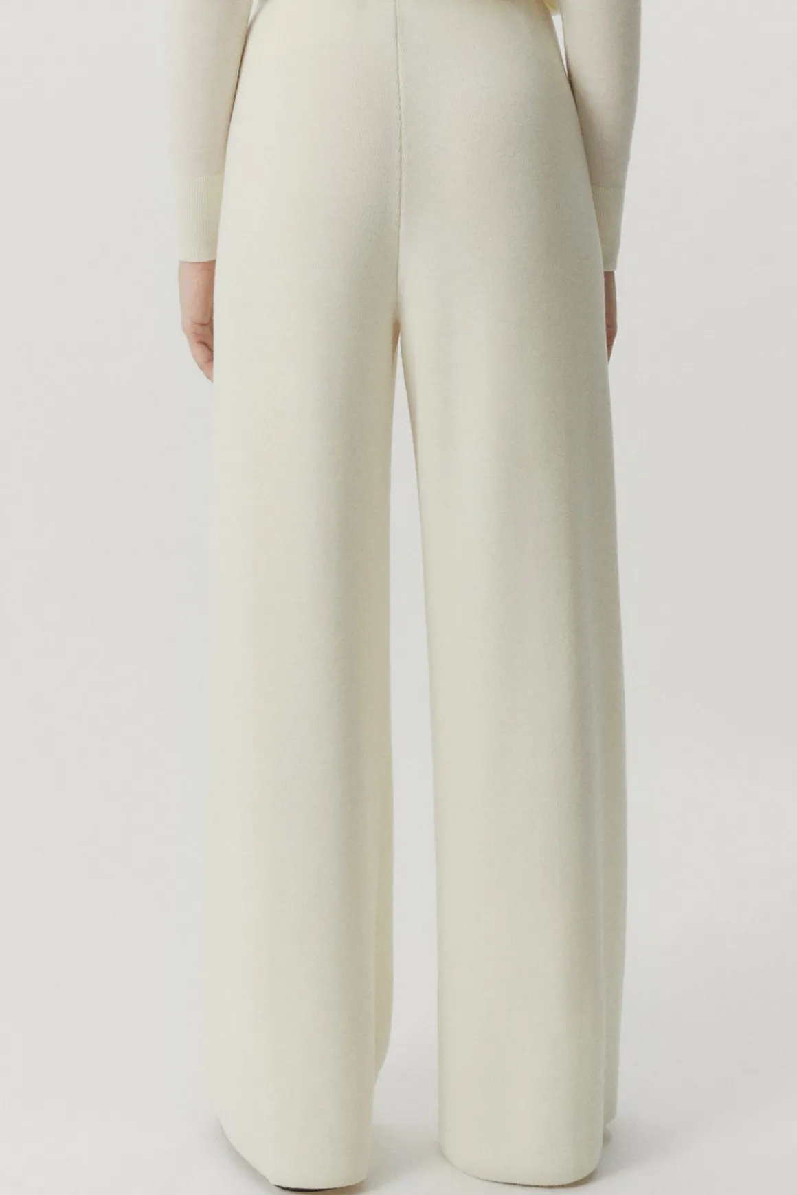 Pantalon palazzo en Laine ultra-douce