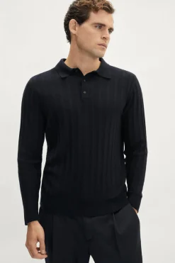 Polo côtelé ultra doux