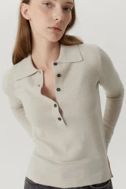 Polo en maille de Laine Mérinos