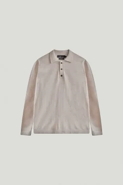 Polo en maille de Laine Mérinos - Version imparfaite