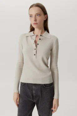 Polo en maille de Laine Mérinos
