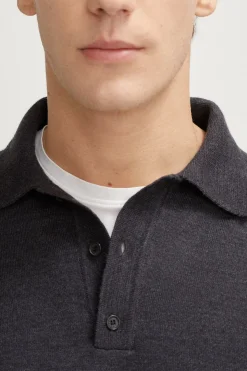 Polo en maille de Laine Mérinos - Version imparfaite