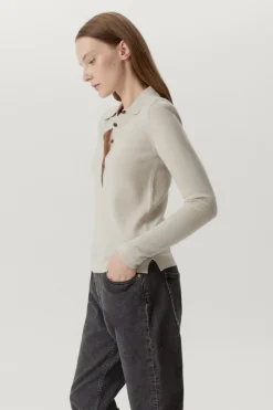 Polo en maille de Laine Mérinos