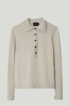 Polo en maille de Laine Mérinos