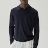 Polo sans boutons en Laine Mérinos