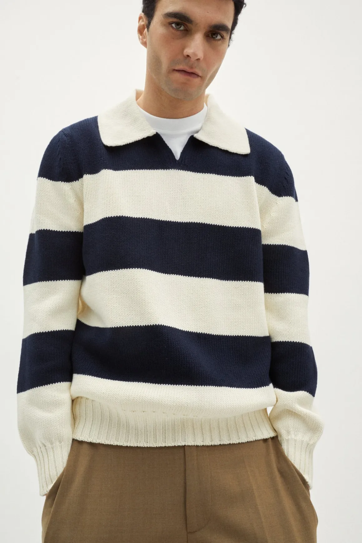 Polo tricoté en Coton Biologique