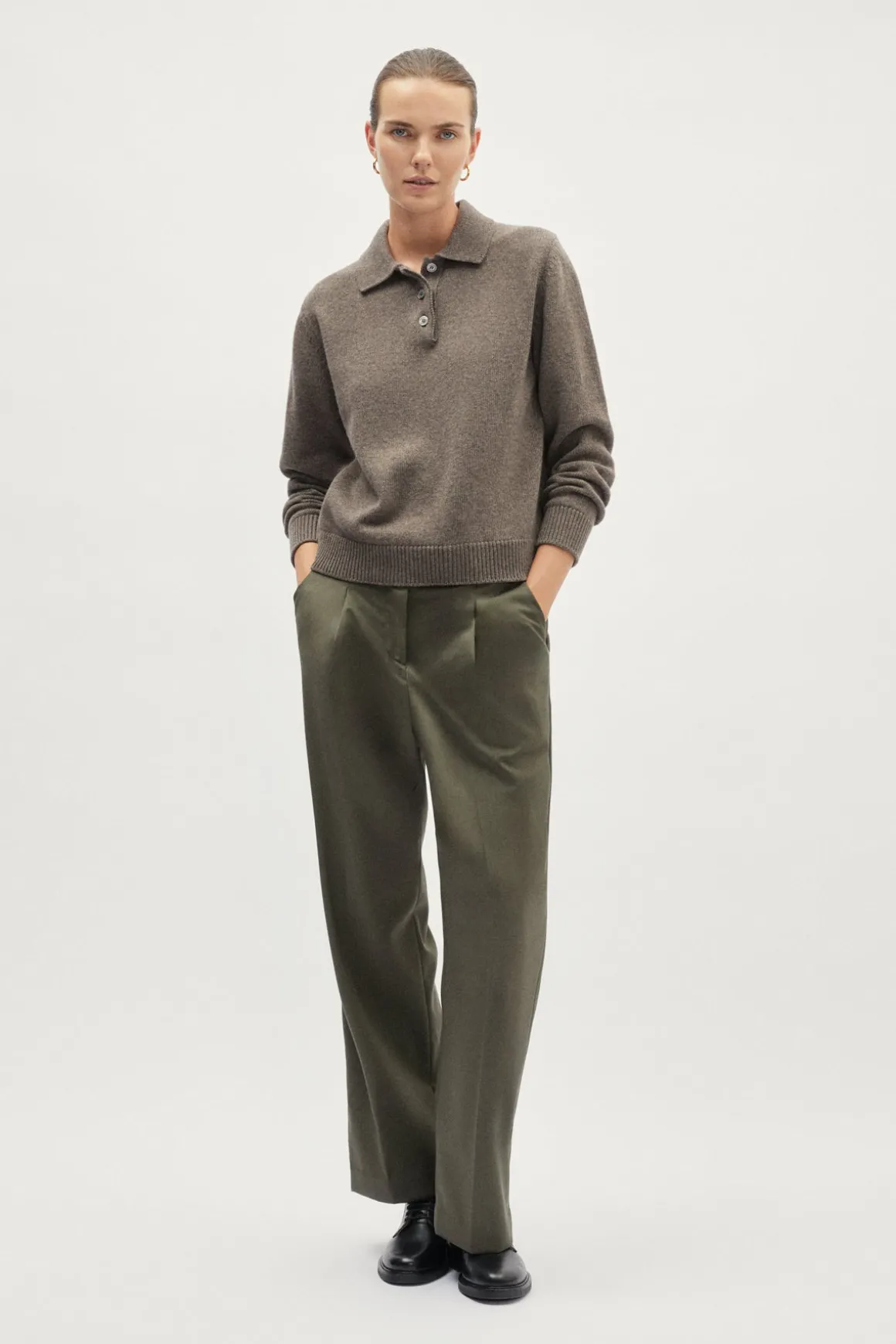 Polo vintage en laine