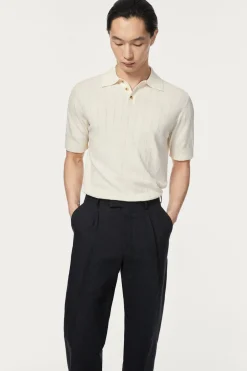 Polo vintage en Lin et Coton