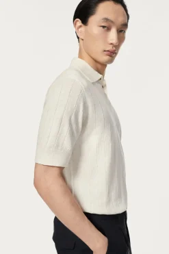 Polo vintage en Lin et Coton