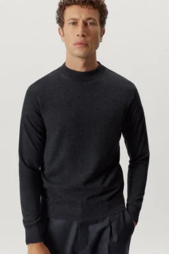 Pull à col montant en Laine ultra-douce