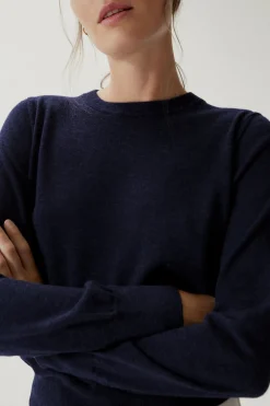 Pull à col rond en Laine ultra-douce