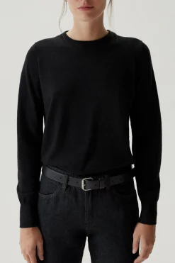 Pull à col rond en Laine ultra-douce - Version imparfaite