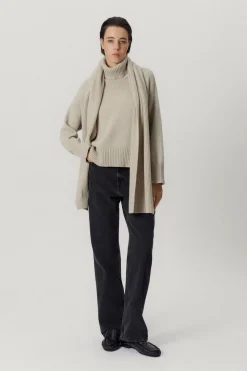 Pull à col roulé en Laine