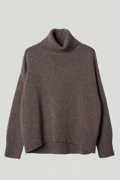 Pull à col roulé en Laine