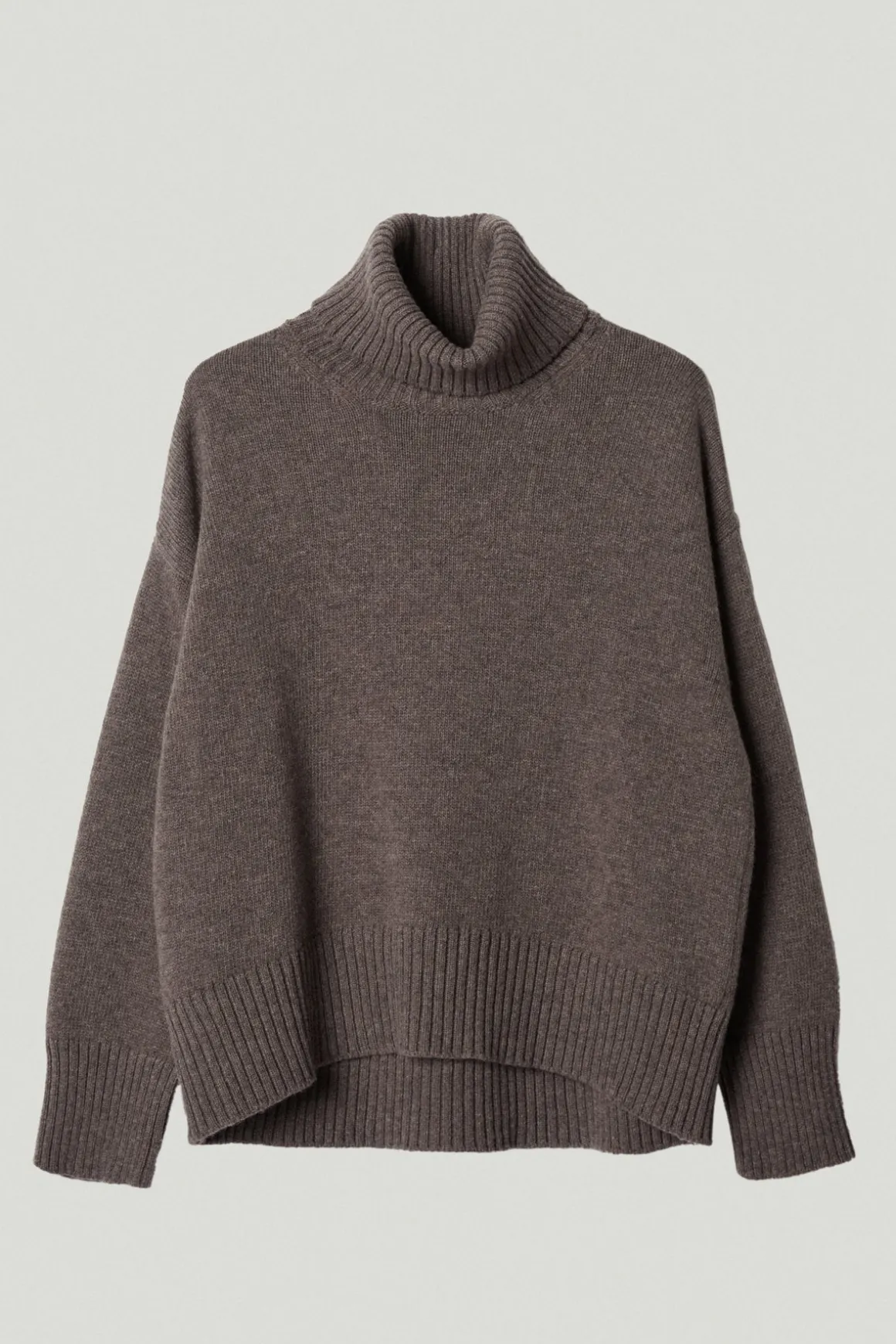 Pull à col roulé en Laine