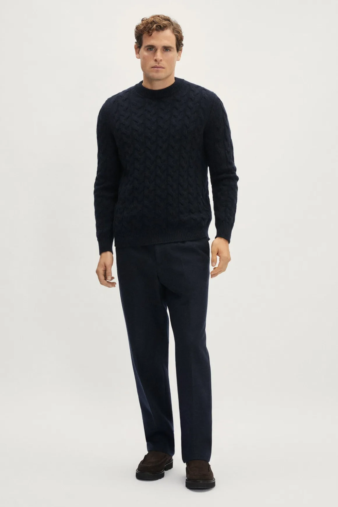 Pull Aran en Laine