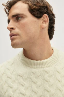 Pull Aran en Laine