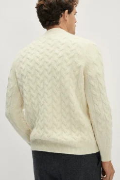 Pull Aran en Laine