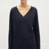 Pull avec col V en ReCashmere