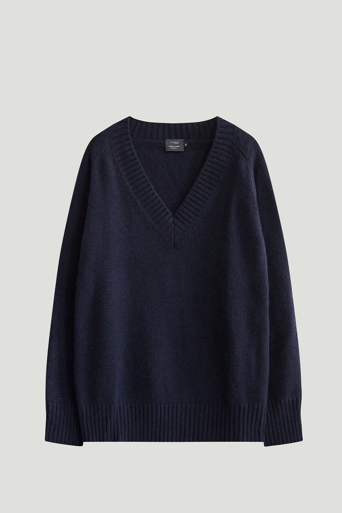 Pull avec col V en ReCashmere