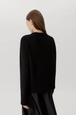 Pull carré en Laine Mérinos