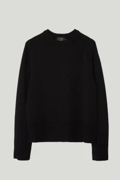 Pull carré en Laine Mérinos