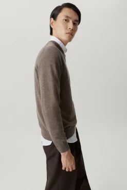 Pull col V en laine ultra douce