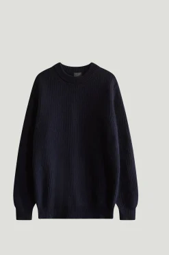 Pull côtelé en ReCashmere