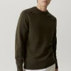 Pull en Laine Mérinos avec finition sur les épaules
