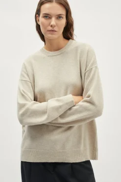 Pull oversize en laine
