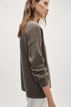 Pull oversize en laine