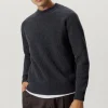 Pull raglan en maille de Laine côtelée