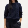 Pull tricoté en Coton biologique Aran
