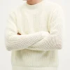 Pull tricoté en Coton biologique Filet