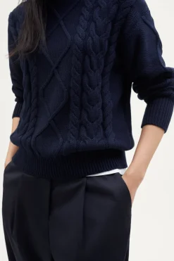 Pull tricoté en Coton biologique Aran