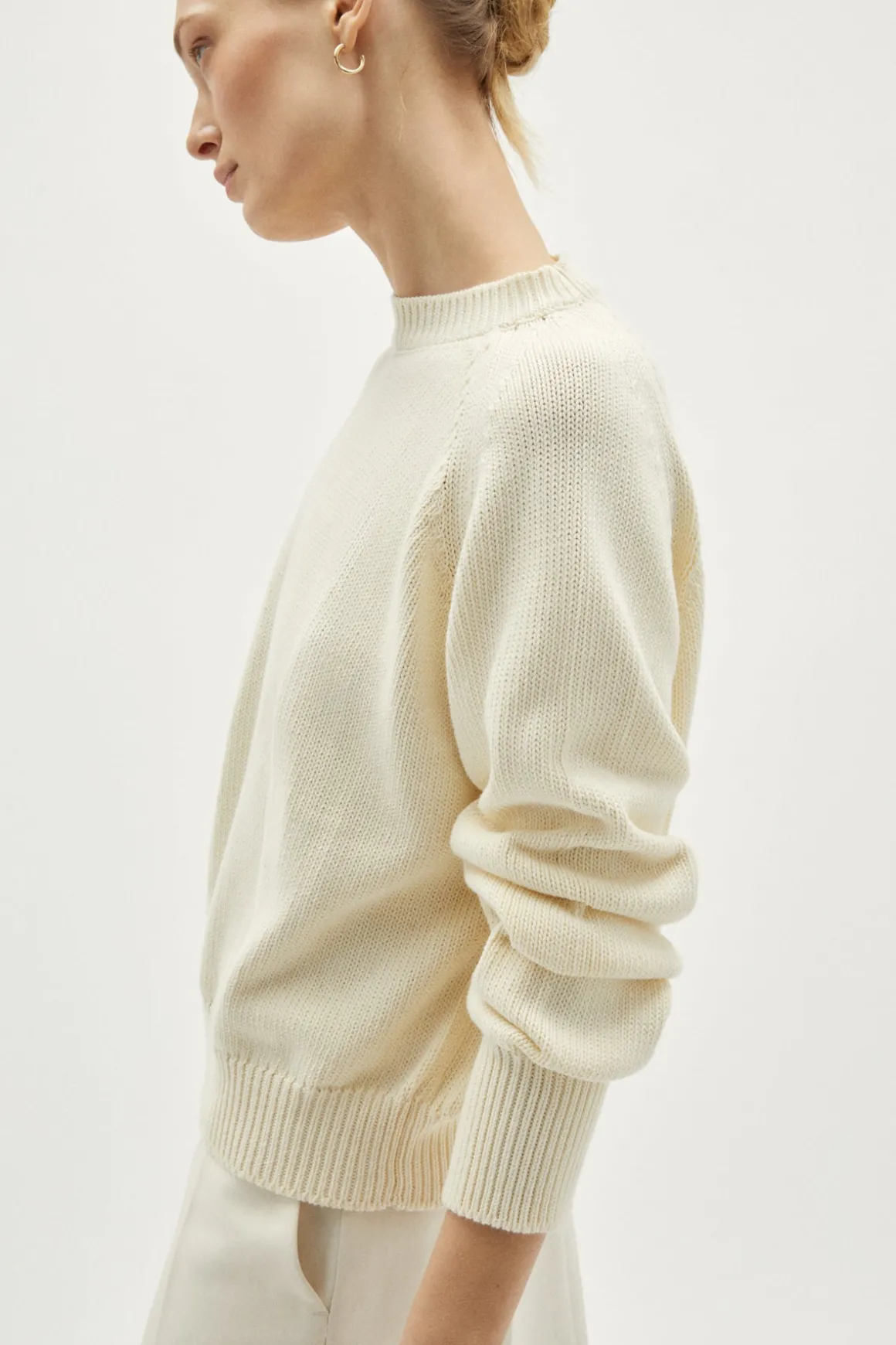 Pull tricoté en Coton Biologique