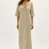 Robe oversize en Lin régénéré