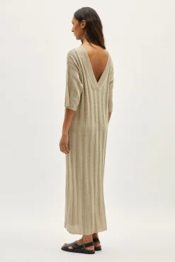 Robe oversize en Lin régénéré
