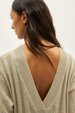 Robe oversize en Lin régénéré