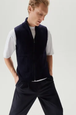 Smanicato in Lana Merino con Zip
