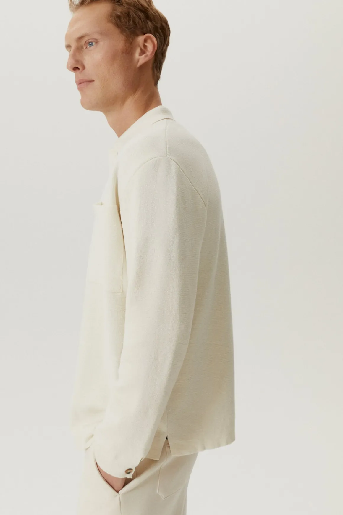 Surchemise légère en Coton et Lin