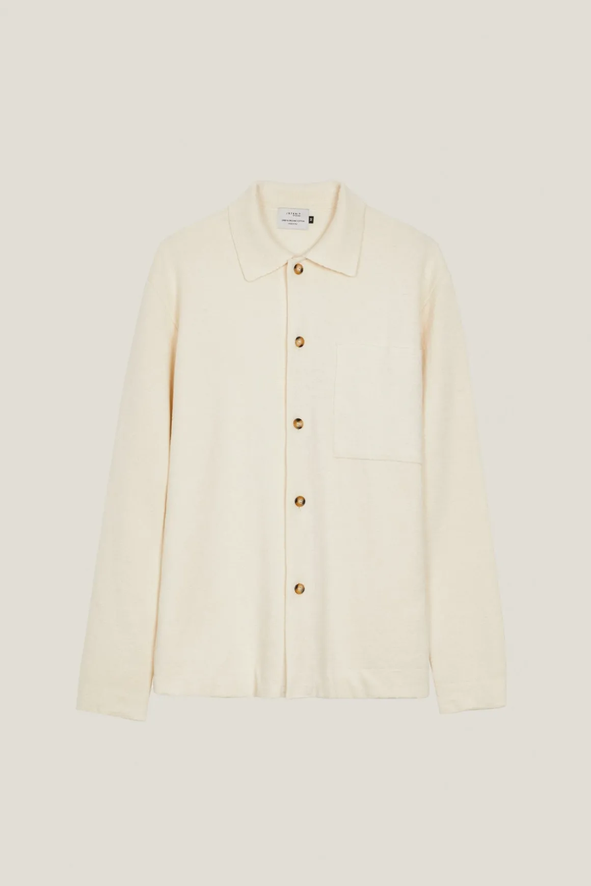 Surchemise légère en Coton et Lin