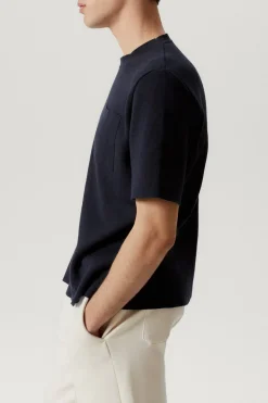 T-shirt à coupe décontractée en Lin et Coton - Version imparfaite