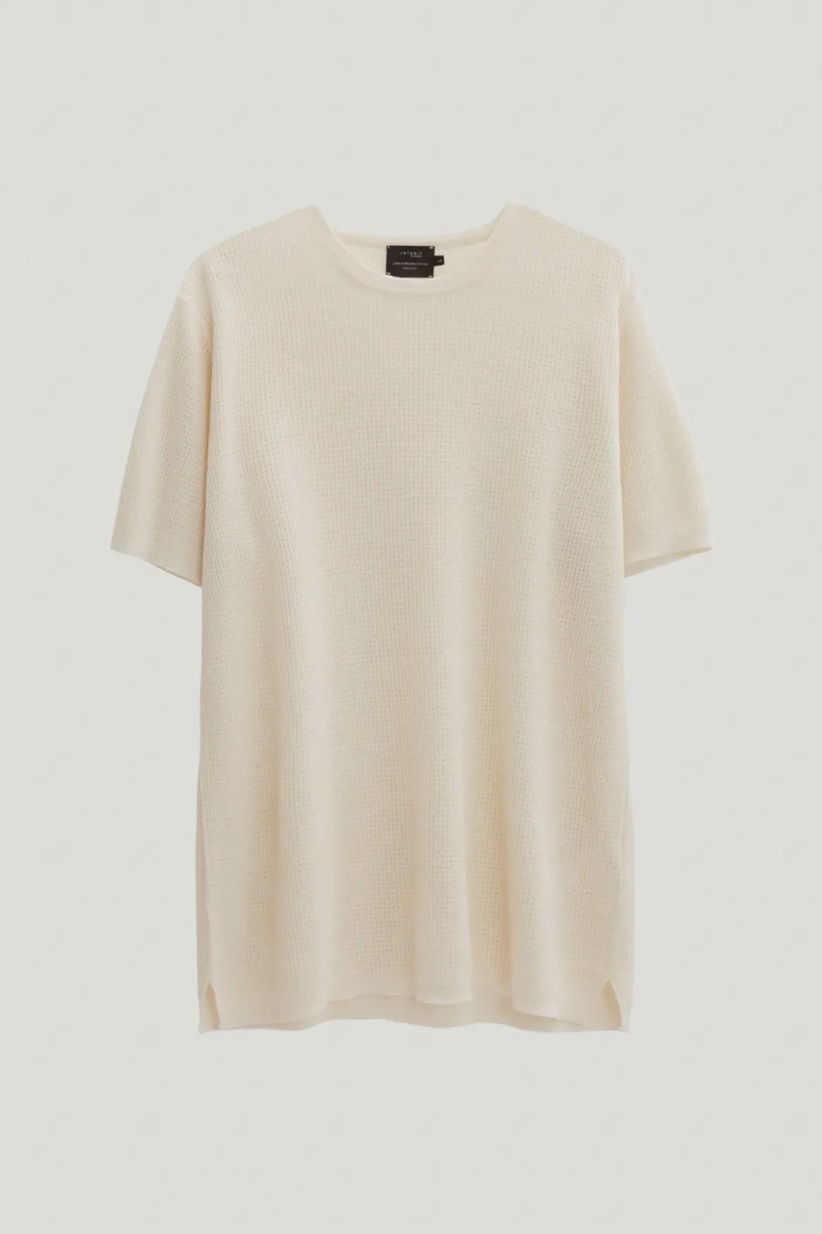 T-shirt en crochet de Lin et Coton - Version imparfaite