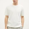 T-shirt en maille de Lin et Coton