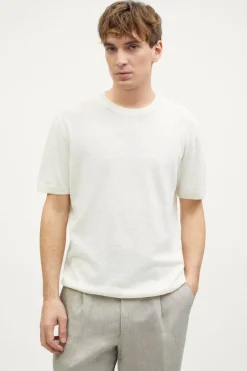 T-shirt en maille de Lin et Coton
